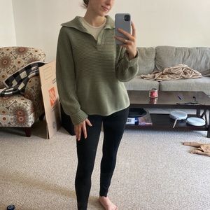 Marled by Reunited Clothing Collared Sweatshirt